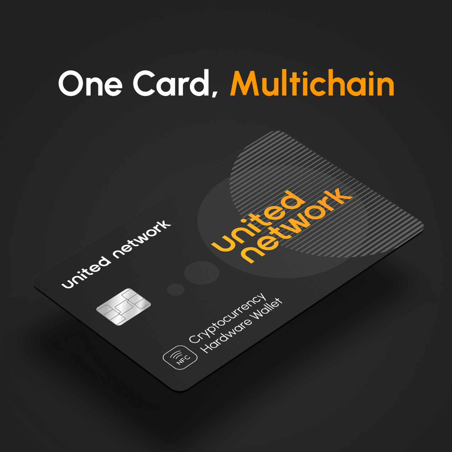Wallet card supporting Venom, TON, Ethereum