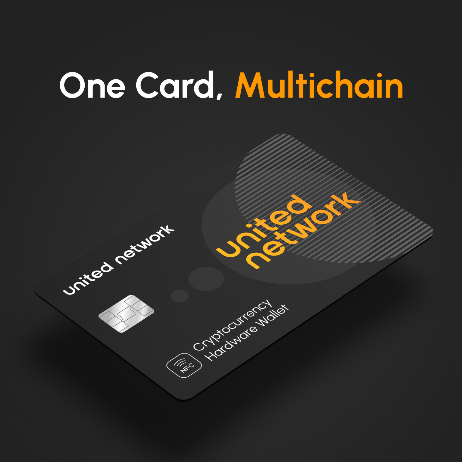 Wallet card supporting Venom, TON, Ethereum